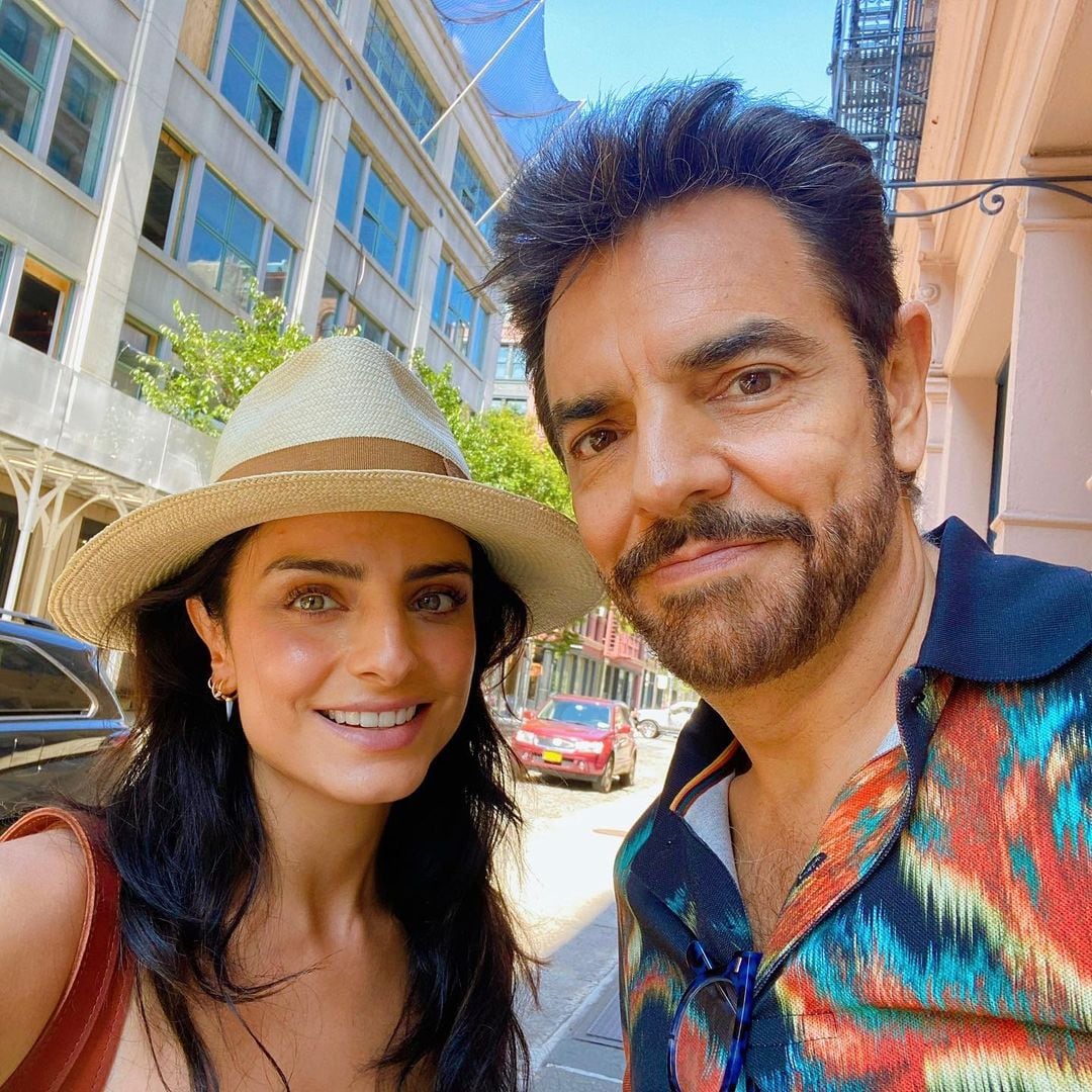 Aislinn y Eugenio Derbez