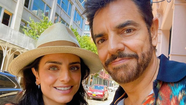 Aislinn y Eugenio Derbez