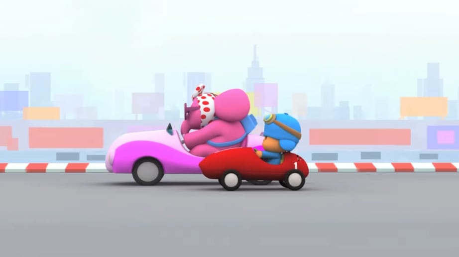 Pocoyó por el Mario Kart World Direct