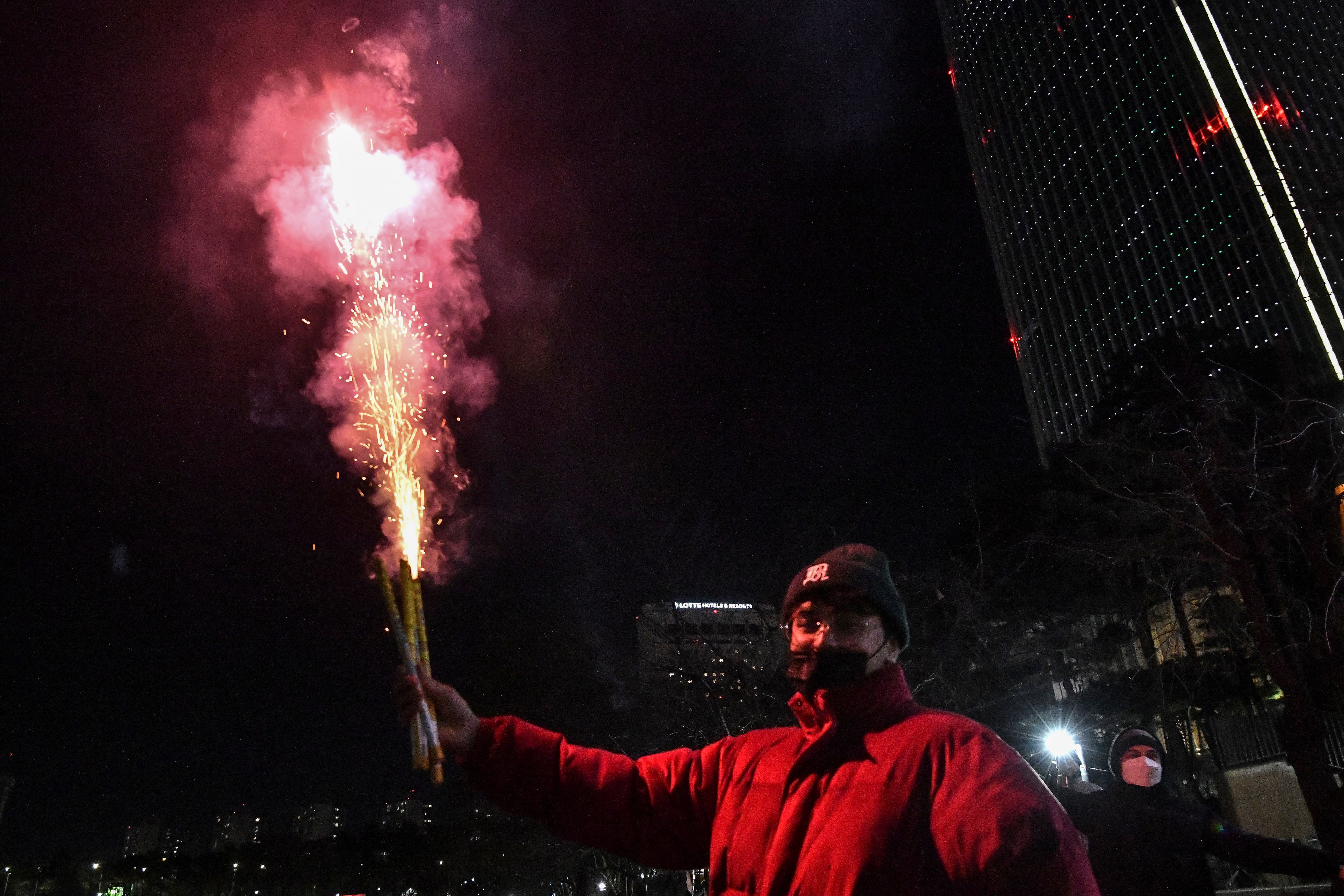 Año Nuevo 2022 en Seúl, Corea del Sur