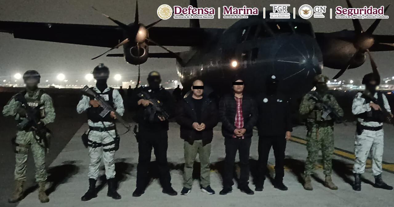 Detienen a dos miembros del Cártel de los Beltrán Leyva.