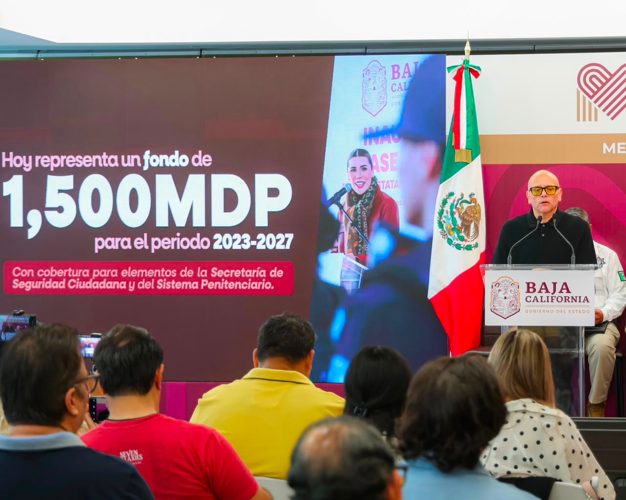 Marina del Pilar Ávila aseguró que los policías de Baja California son los mejor pagados de México.
