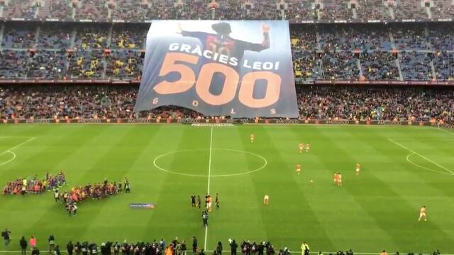 La gran afición blaugrana presente.