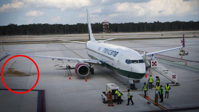 Fuga de turbosina en primer vuelo de Mexicana de Aviación