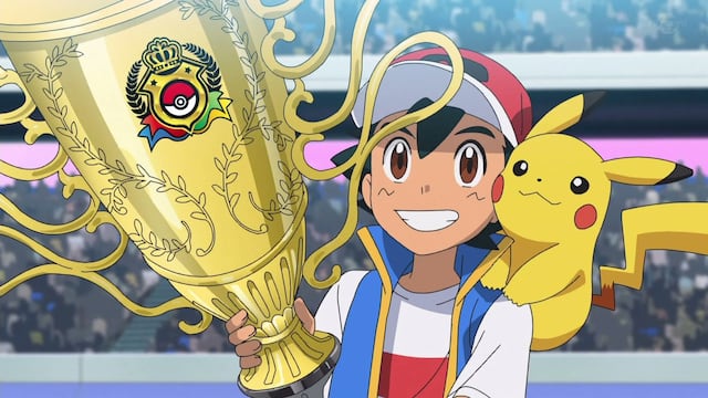 Festejan con memes que Ash Ketchum ganó un campeonato después de 25 años
