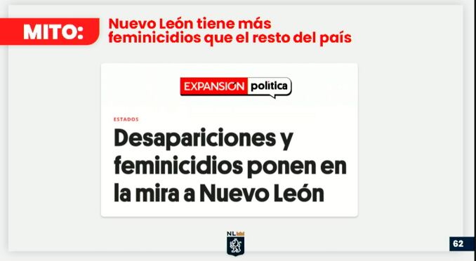 Sección de 'Quién es quién en las mentiras' pero de Samuel García/captura de video