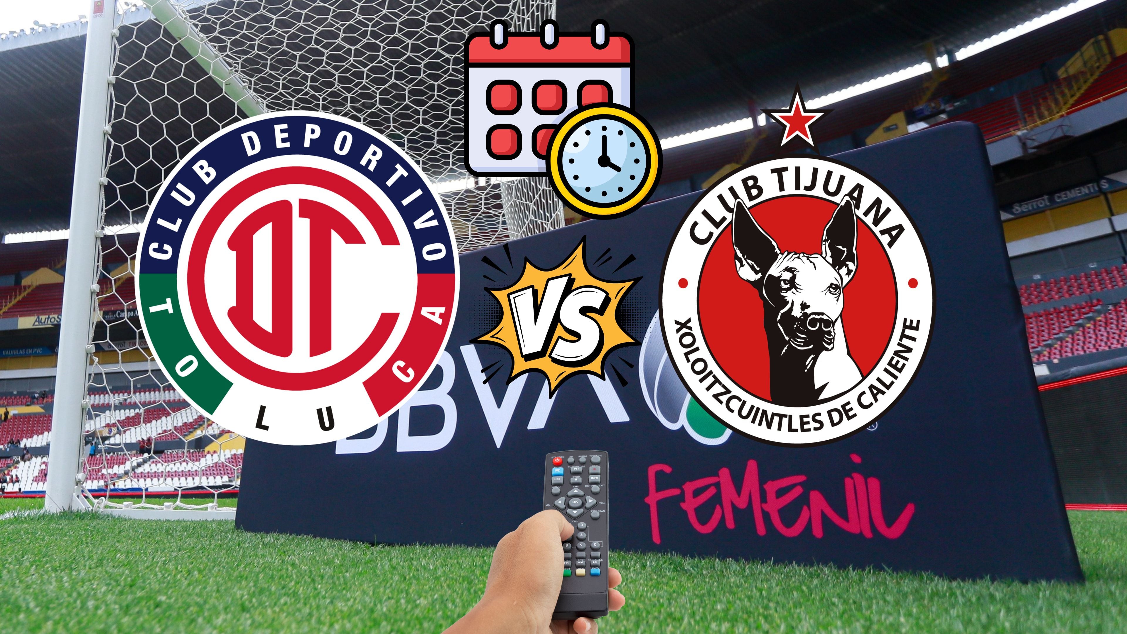 Toluca vs Tijuana: A qué hora y dónde ver el partido de la Liga Femenil BBVA