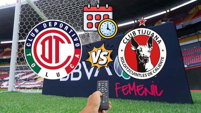 Toluca vs Tijuana: A qué hora y dónde ver el partido de la Liga Femenil BBVA.