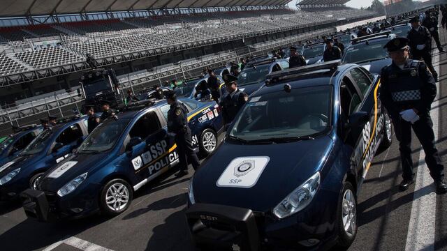 Policías de la Ciudad de México.