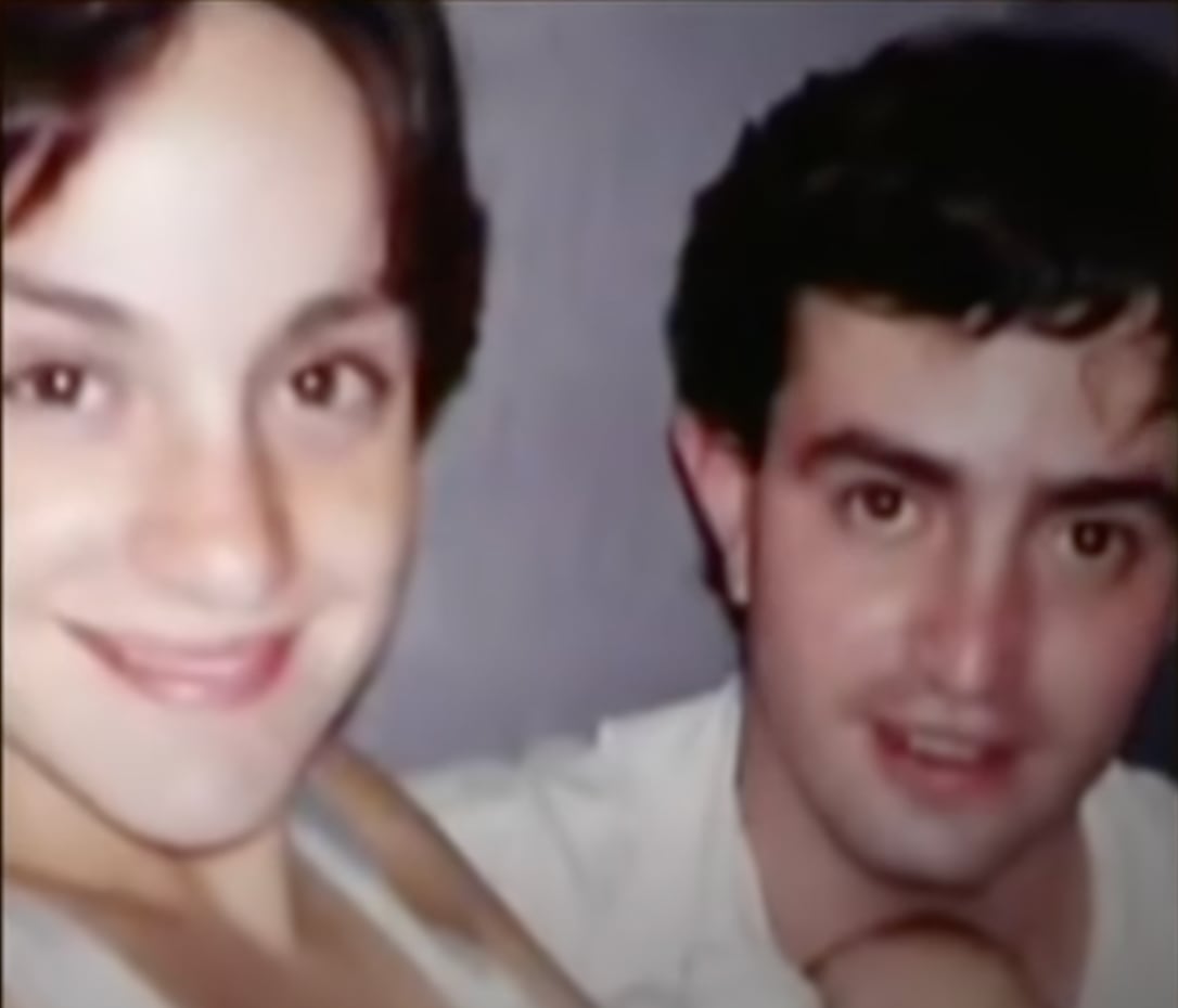 Lolita Cortés y Sergio Romo