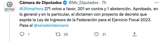 Ley de Ingresos
