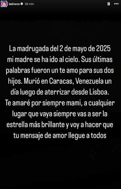 Muere madre de La Divaza
