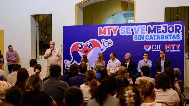 DIF Monterrey lanza “Mty se ve mejor sin cataratas” para mejorar la salud visual