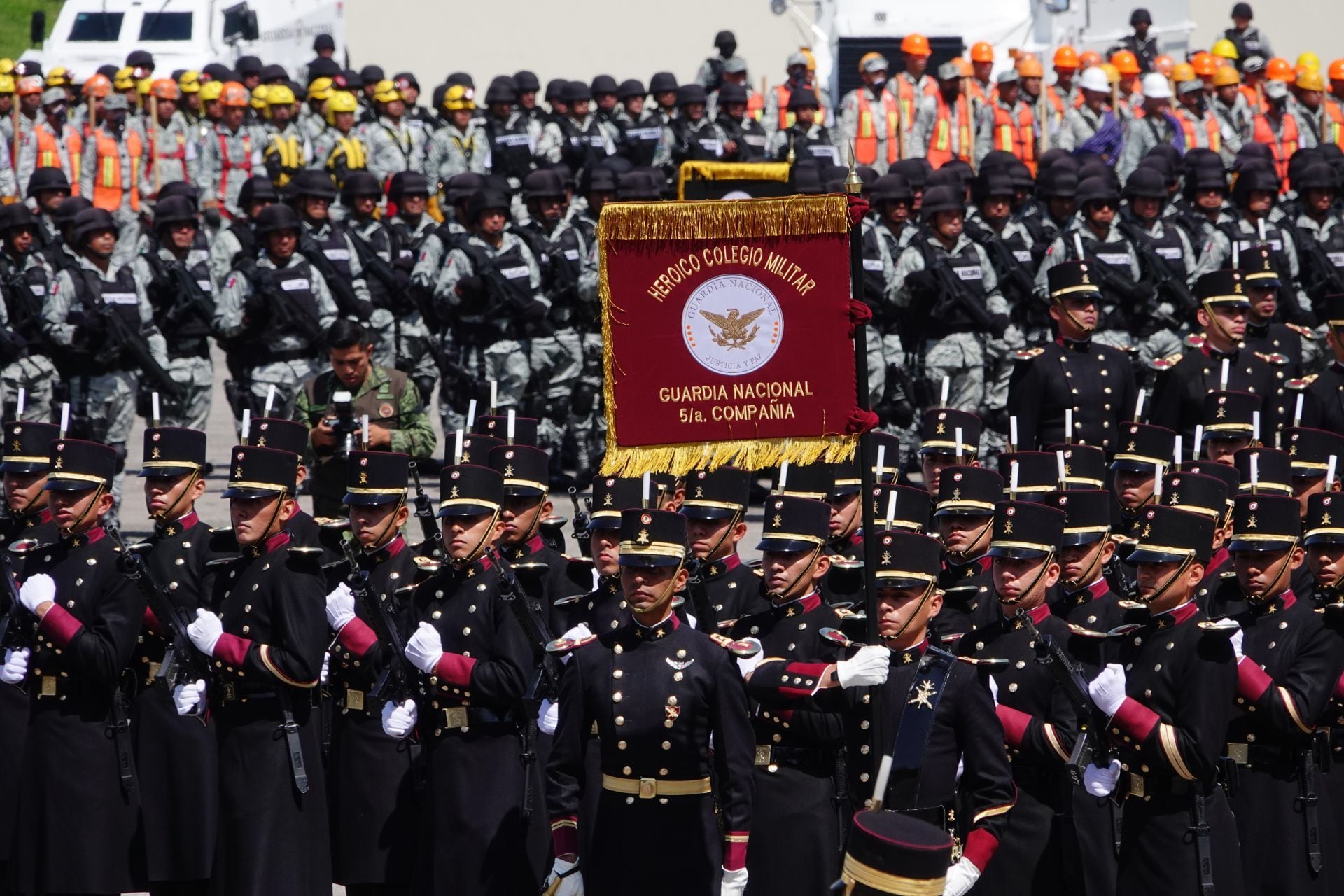 Ceremonia del Tercer Aniversario de la Guardia Nacional
