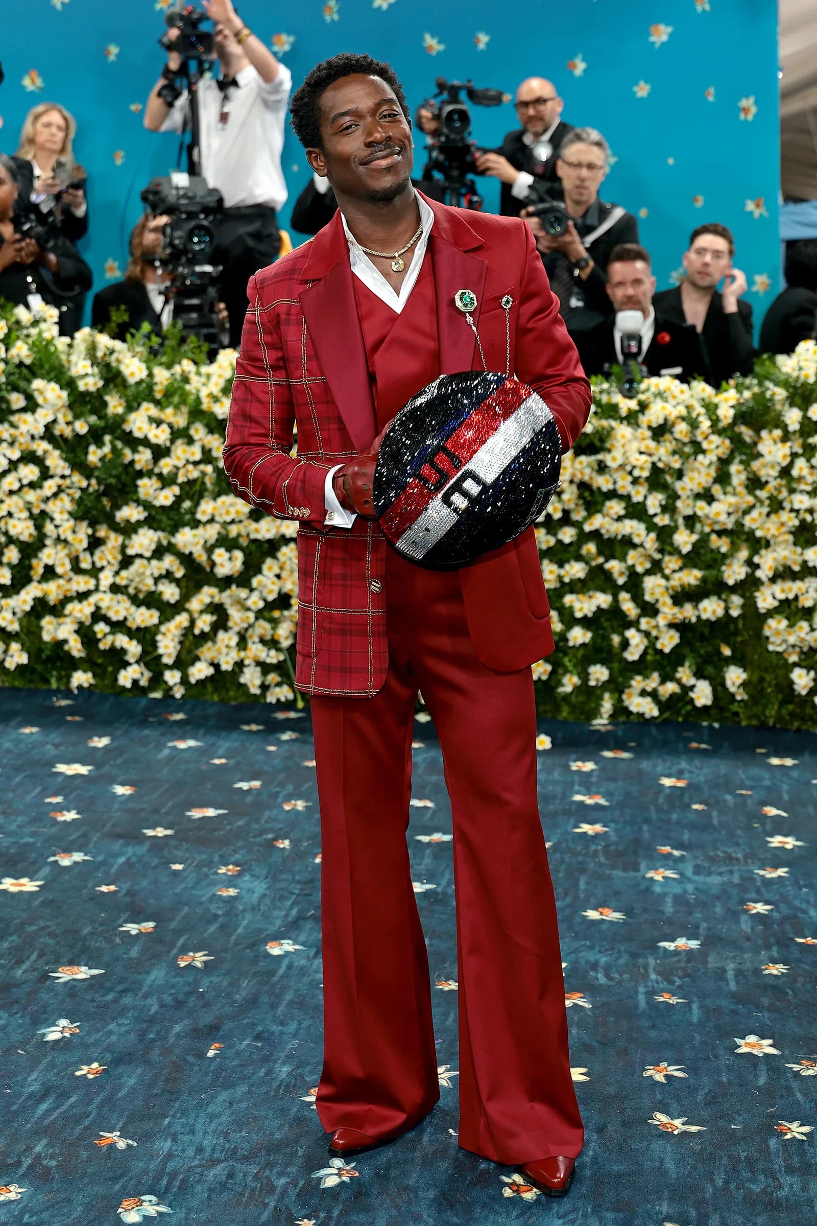 Damson Idris en la Met Gala 2025