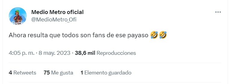 Tuits de Medio Metro