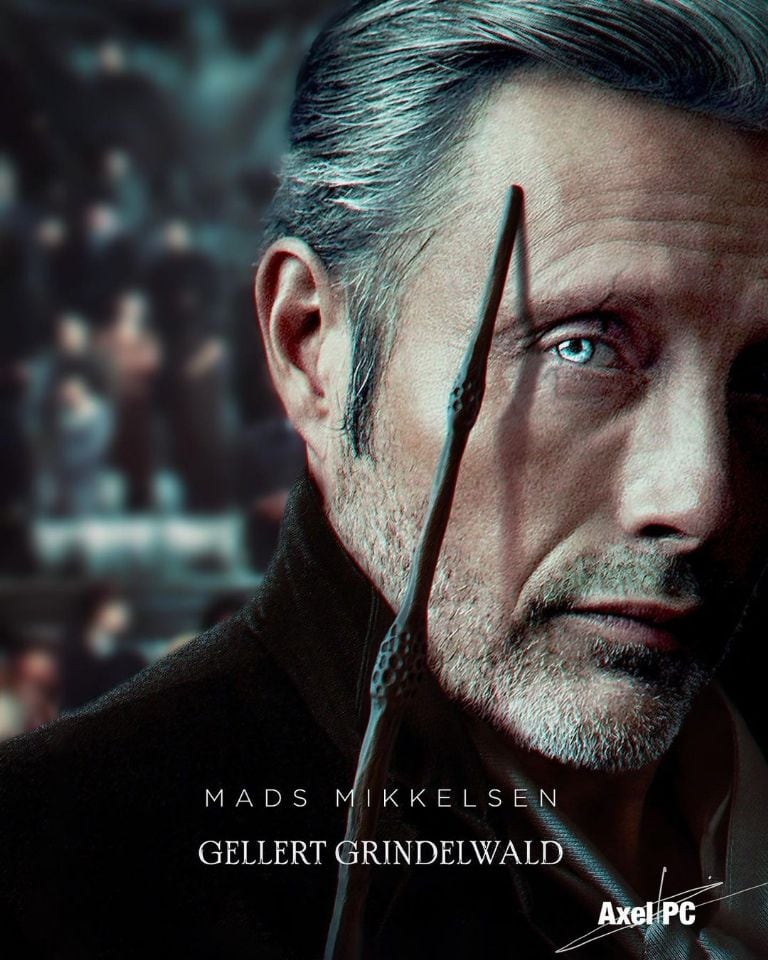 Mads Mikkelsen como Gellert Grindelwald