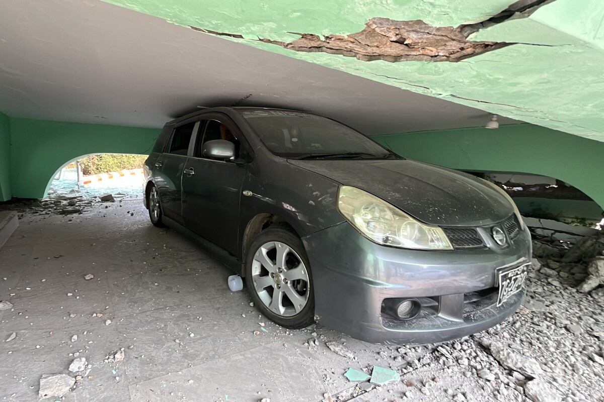 Terremoto de magnitud 7.7 en Myanmar