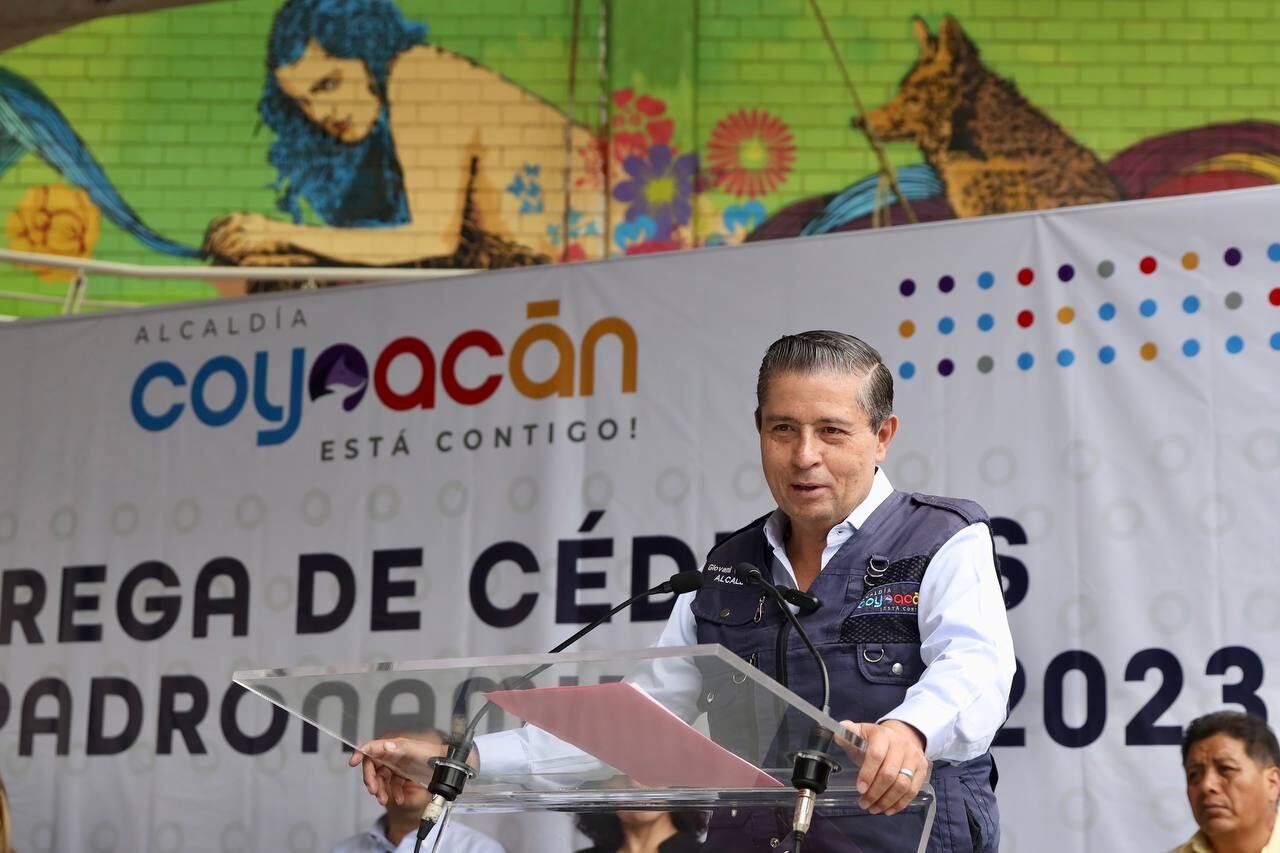 Giovani Gutiérrez, alcalde de Coyoacán