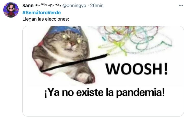 Memes semáforo verde CDMX