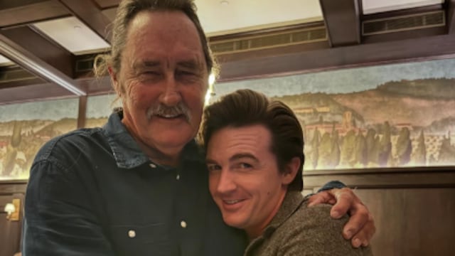 Drake Bell junto a su papá