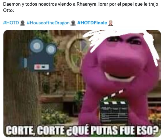 Memes del final de temporada de House of the Dragon