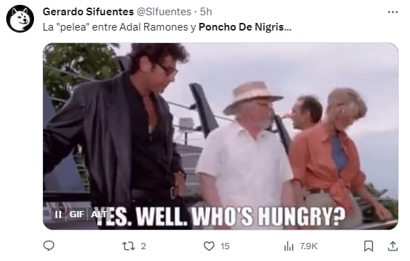 Memes de la pelea de Poncho de Nigris y Adal Ramones