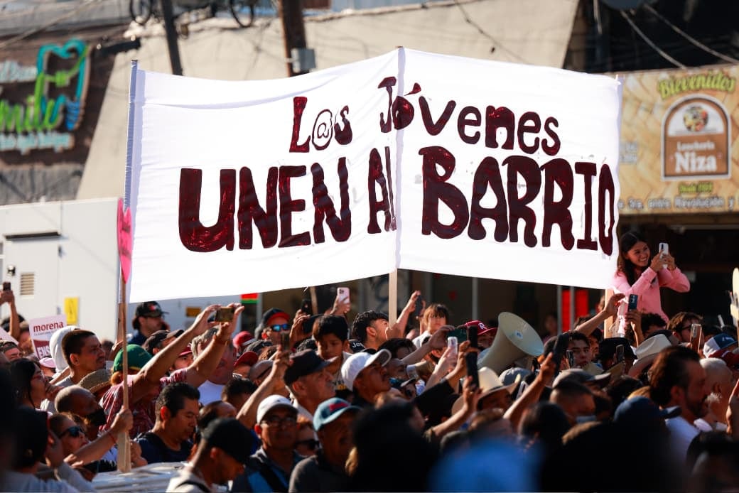Claudia Sheinbaum y Marina del Pilar presentan obras para Baja California