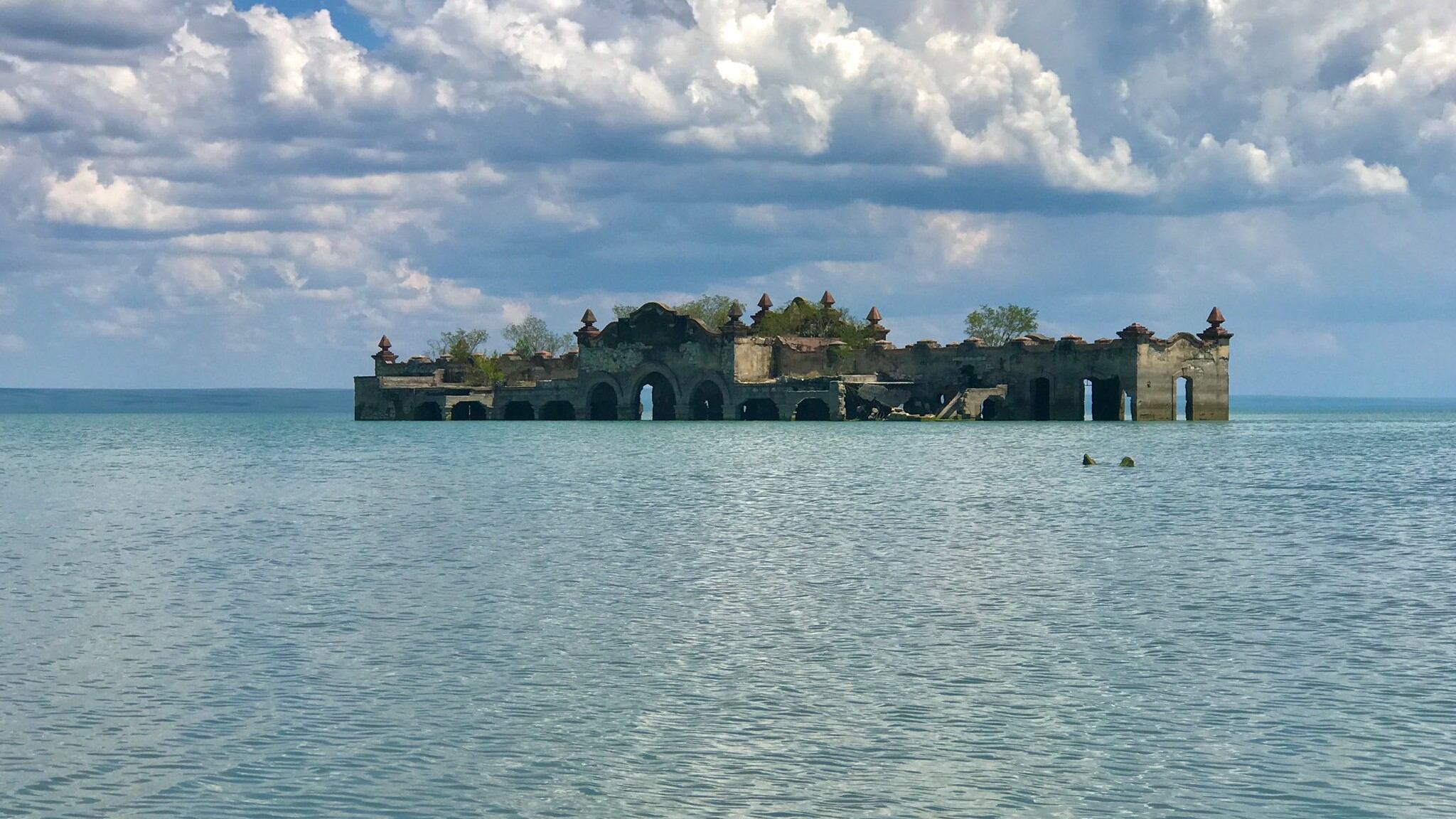 Presa Vicente Guerrero en Tamaulipas