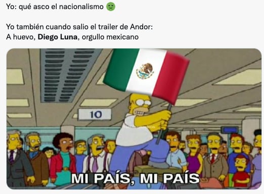 Fans celebran la llegada de Andor, serie protagonizada por Diego Luna