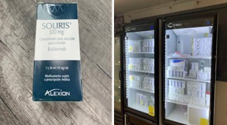Medicamento hematológico falsificado: Cofepris
