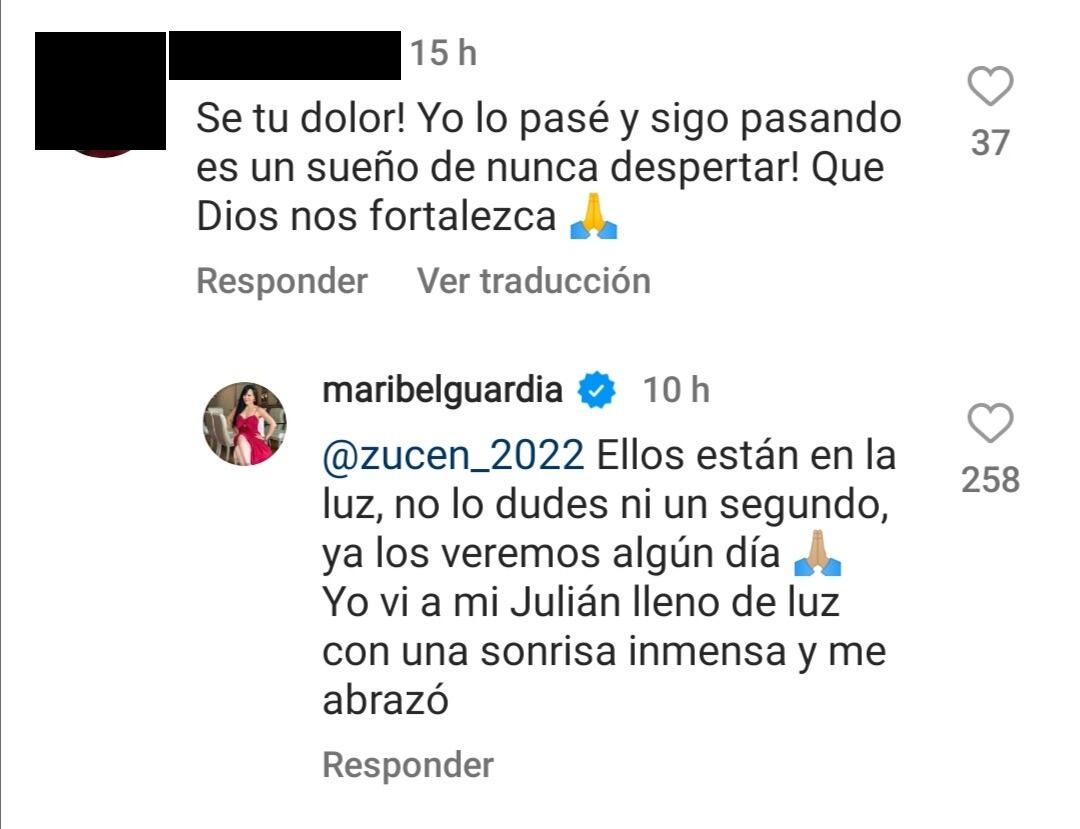 Maribel Guardia asegura que siente a Julián Figueroa y hasta la abrazó
