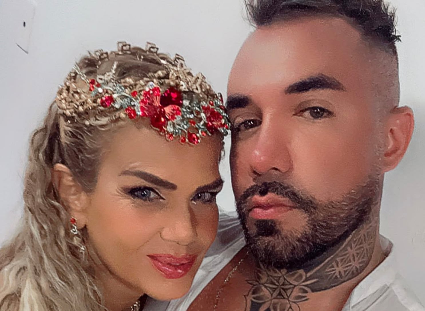 Niurka y su novio, Bruno Espino