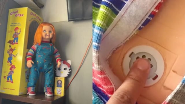 Muñeco Chucky que se mueve solo