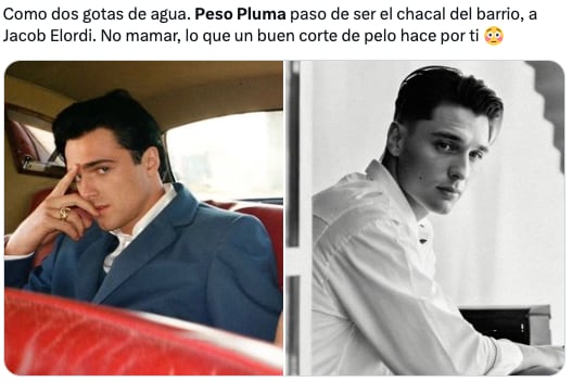 Los memes de Peso Pluma por su nuevo corte de cabello