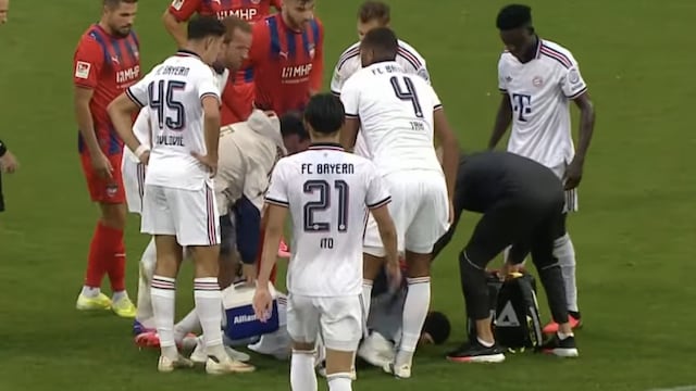 Jamal Musiala sufrió un nuevo desmayo en un partido del Bayern Múnich, apenas unos días después de sufrir un primer desvanecimiento