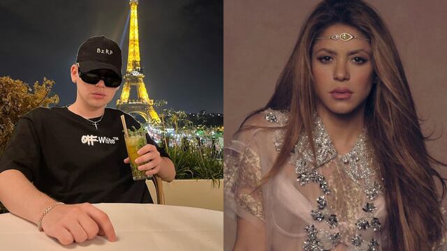 Bizarrap y Shakira.