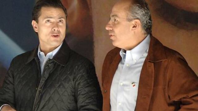 ¿Será que Calderón y el Presidente Peña realmente tienen la voluntad de sacudirse a sus excolaboradores corruptos?