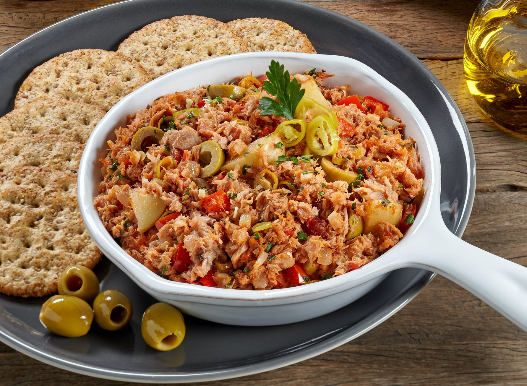 Atún a la vizcaína; cena para Año Nuevo