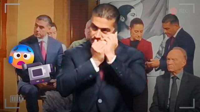 Video del tenso momento de Omar García Harfuch en la mañanera de Claudia Sheinbaum de hoy