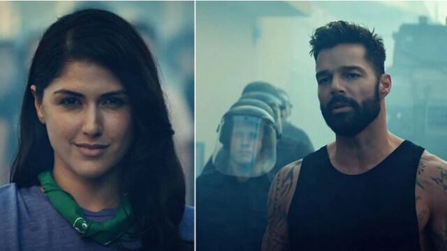 Ricky Martin aboga por el aborto legal en su nuevo videoclip.