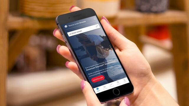 Tecnología aliada. Cerca del 90% de la población en México emplea el smartphone (Asociación de Internet MX). Al alcance de un clic, la app móvil de Aeroméxico facilita distintos servicios como revisar el estatus de un vuelo en tiempo real y revisar promociones en home.
