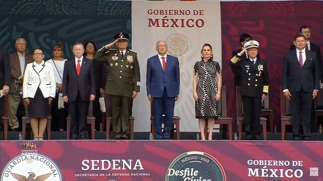 Termina el desfile del 16 de septiembre