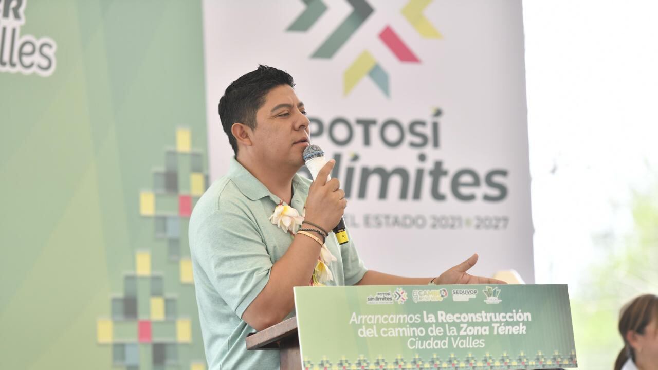 Ricardo Gallardo inicia rehabilitación del Circuito Tének en Ciudad Valles
