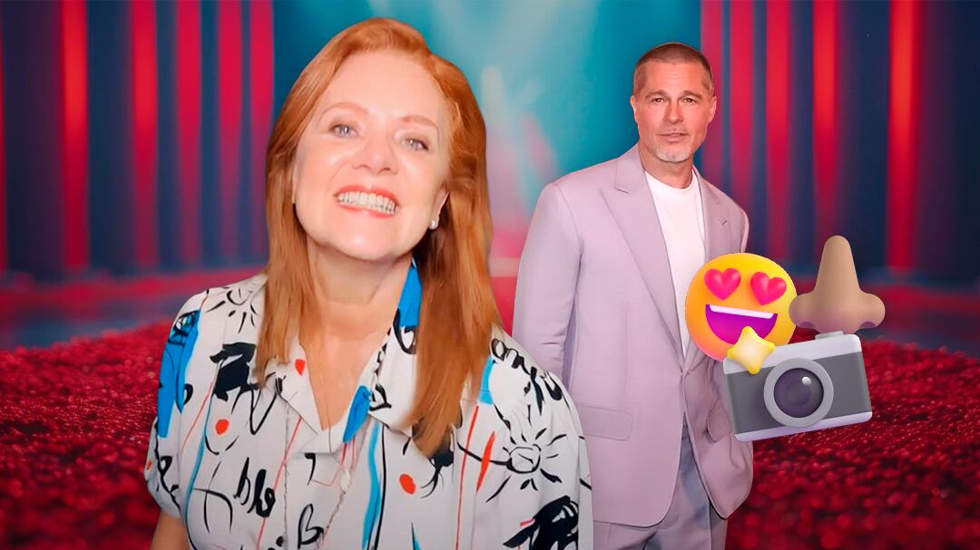 Erika Buenfil fue de las poquísimas que pudo oler a Brad Pitt en México