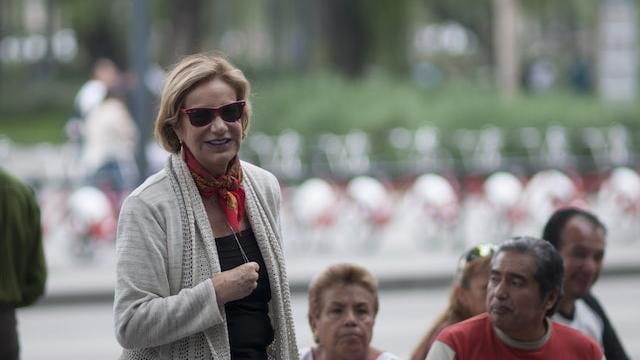 La escritora Guadalupe Loaeza.