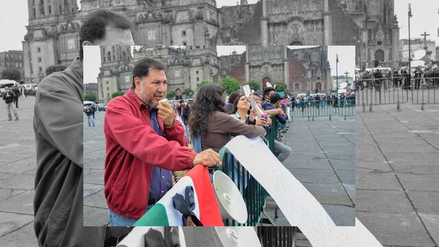 La cuenta del luchador social emitió mensajes señalando que López Obrador padece cáncer.