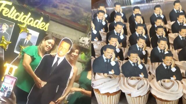 Cumple años con fiesta temática de Luis Miguel