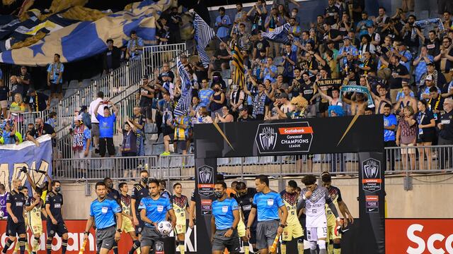 América se midió a Philadelphia en Concachampions.