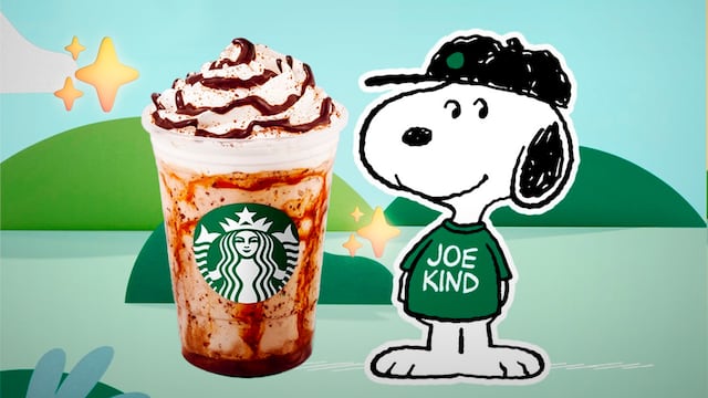 Starbucks enloquece con Peanuts y estrena bebida